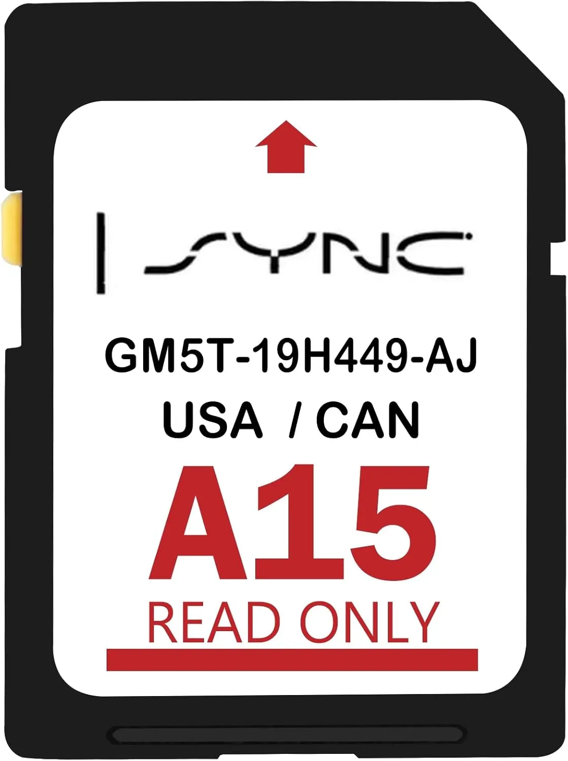 2025 Latest A15 Navigation SD Card Compatible with Ford/Lincoln, F150 Explorer Fusion Expedition Escape Edge MKC MKZ MKX Sync Navigation Accessories Update USA/Canada Maps, GM5T-19H449-AJ