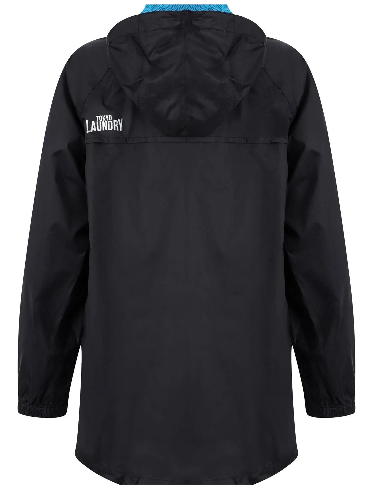 Boys K-Conroy Packaway Windbreaker Jacket in Black - Tokyo Laundry Kids