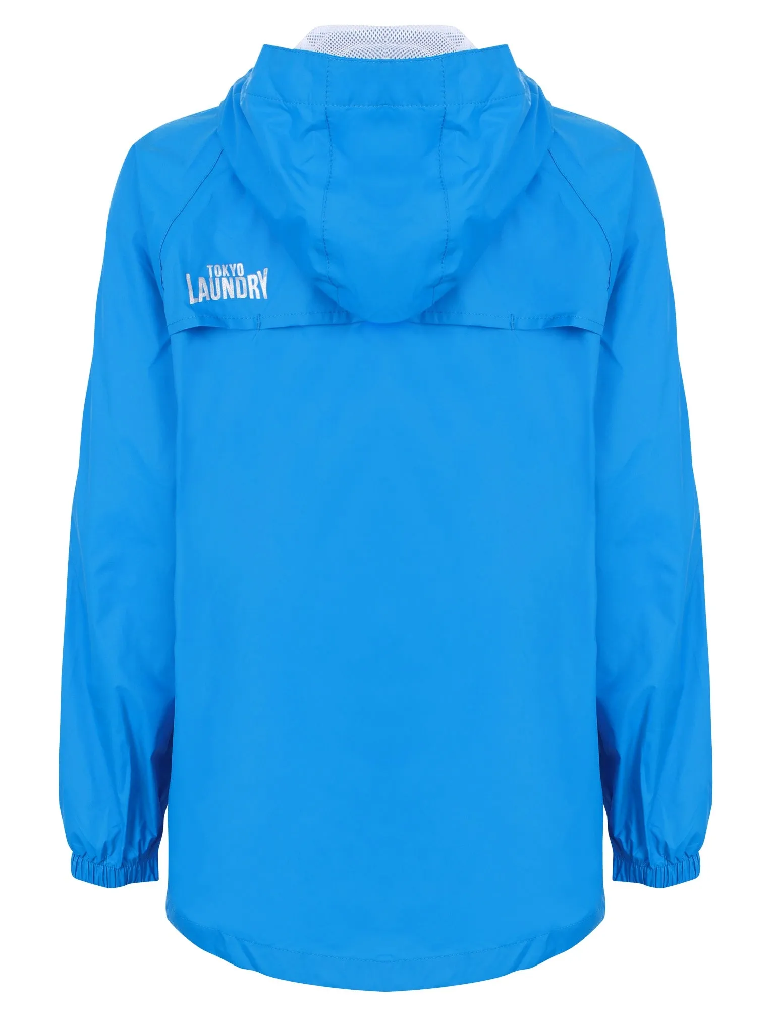 Boys K-Conroy Packaway Windbreaker Jacket in Cobalt - Tokyo Laundry Kids