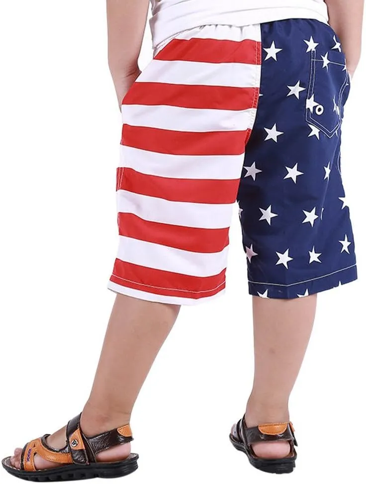 Boys Swim Trunks Boys Quick Dry Shorts Fashion Summer Beach Shorts