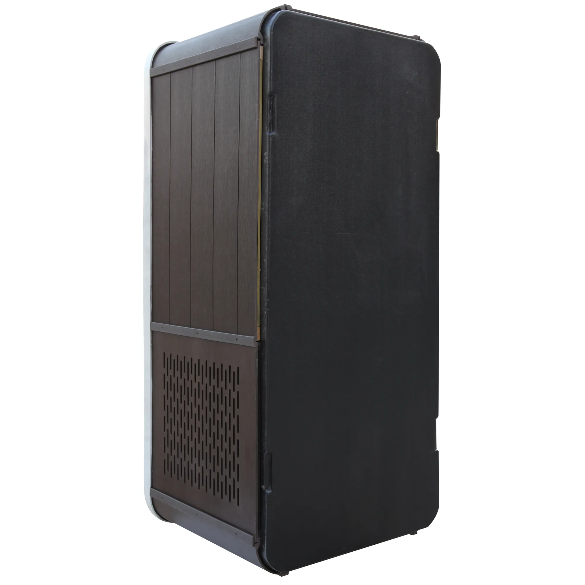 Chill Therapy Spa - Fill, plug in, and experience it Brown Finish