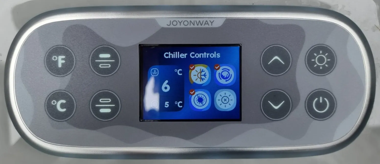 Chill Therapy Spa - Fill, plug in, and experience it Brown Finish