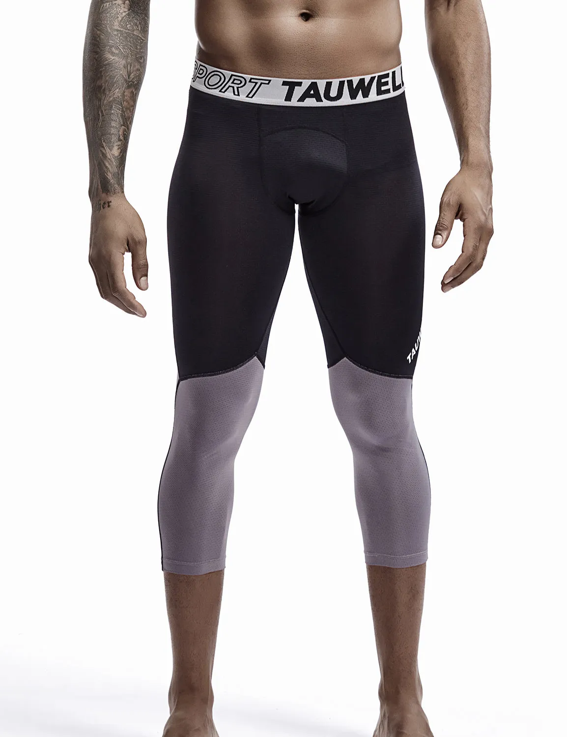 Compressive-Fit Training Tights Quick Dry(3/4 Length) 9604