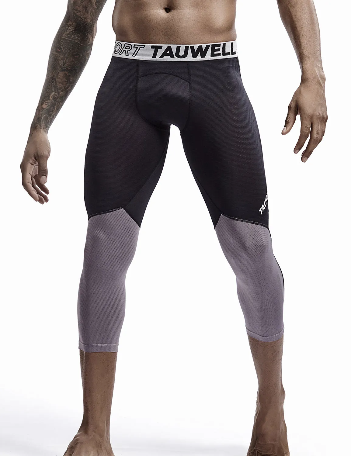 Compressive-Fit Training Tights Quick Dry(3/4 Length) 9604