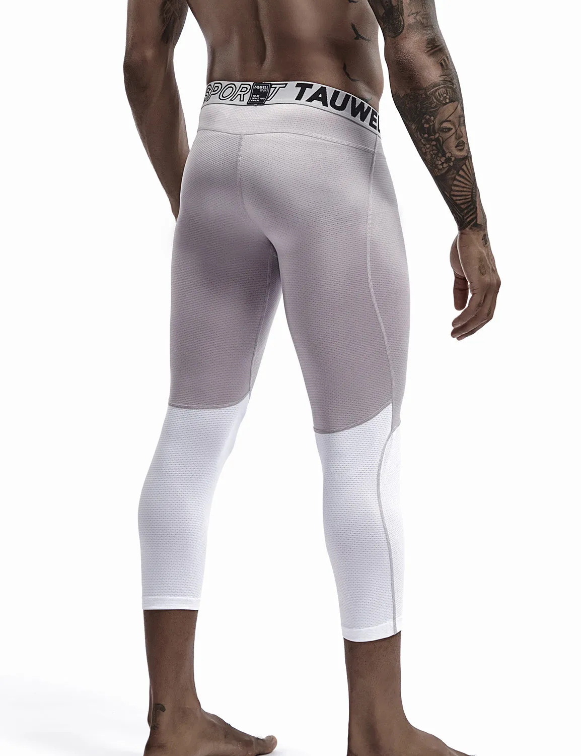 Compressive-Fit Training Tights Quick Dry(3/4 Length) 9604
