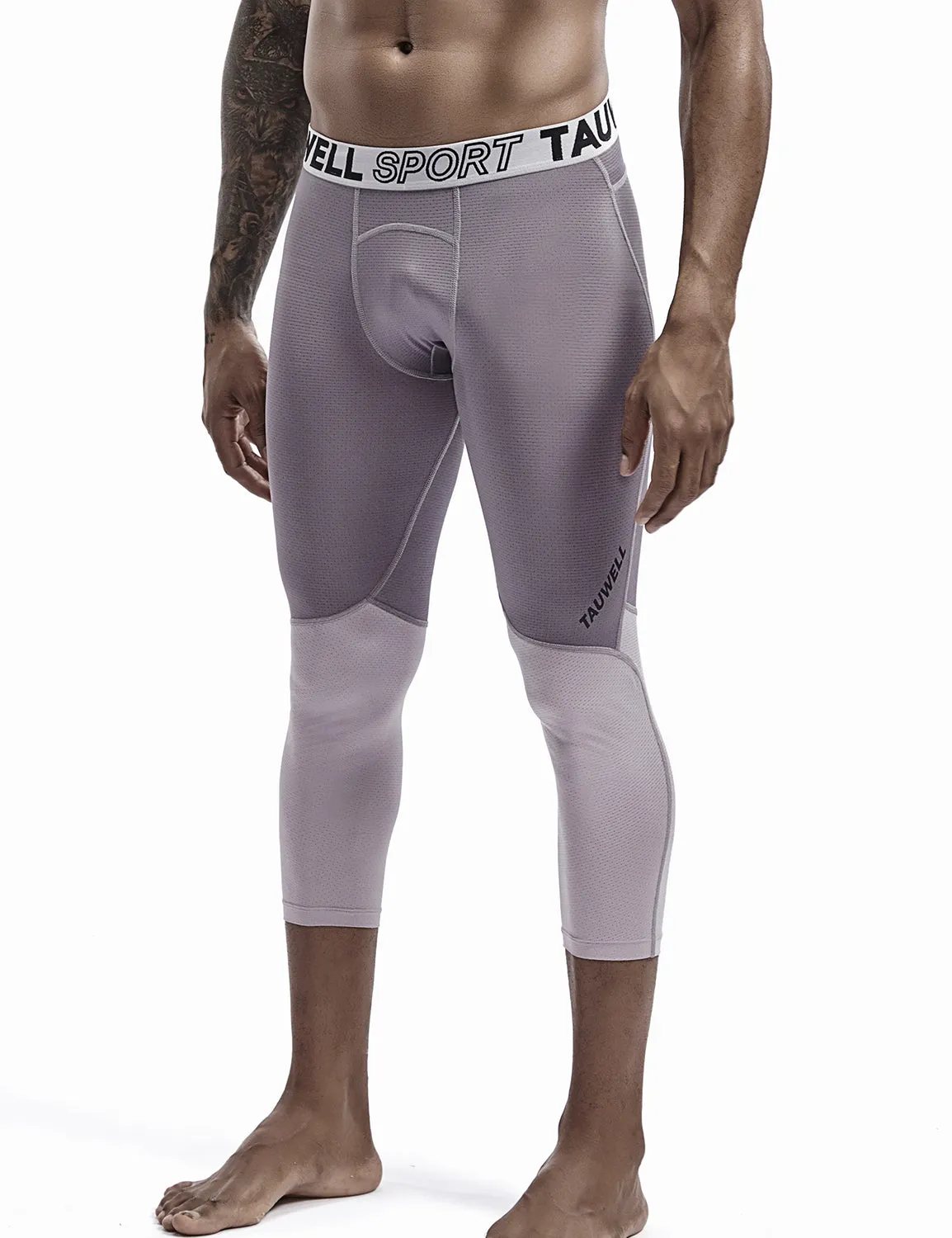 Compressive-Fit Training Tights Quick Dry(3/4 Length) 9604