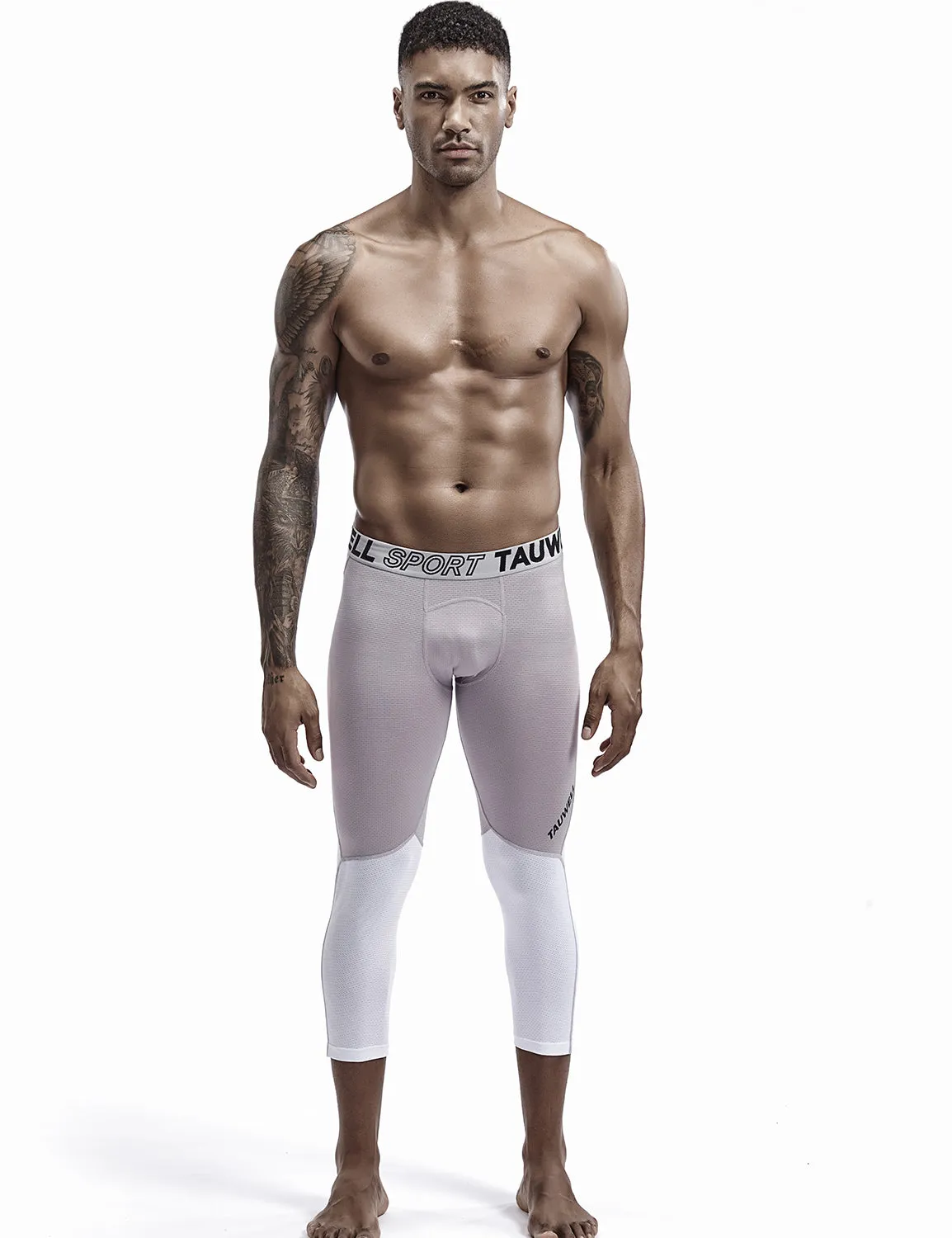 Compressive-Fit Training Tights Quick Dry(3/4 Length) 9604