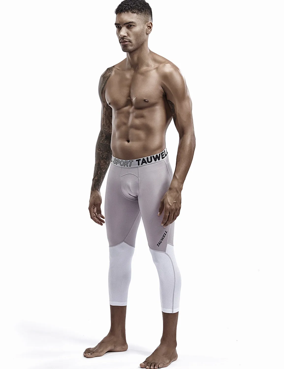 Compressive-Fit Training Tights Quick Dry(3/4 Length) 9604
