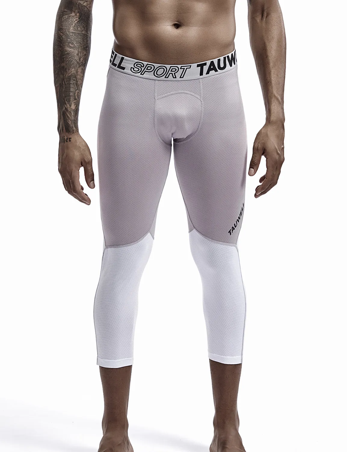 Compressive-Fit Training Tights Quick Dry(3/4 Length) 9604