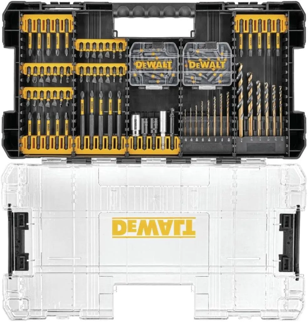 DEWALT 100-Piece FLEX TORQ Drill/Driver Bit Set DWANGFT100SET