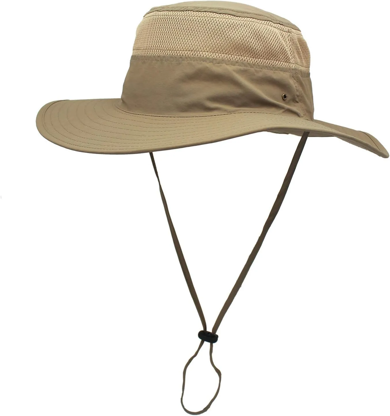 Duakrs Unisex Wide Brim Sun Hat,Outdoor UPF 50  Waterproof Boonie Hat Summer UV Protection Sun Caps