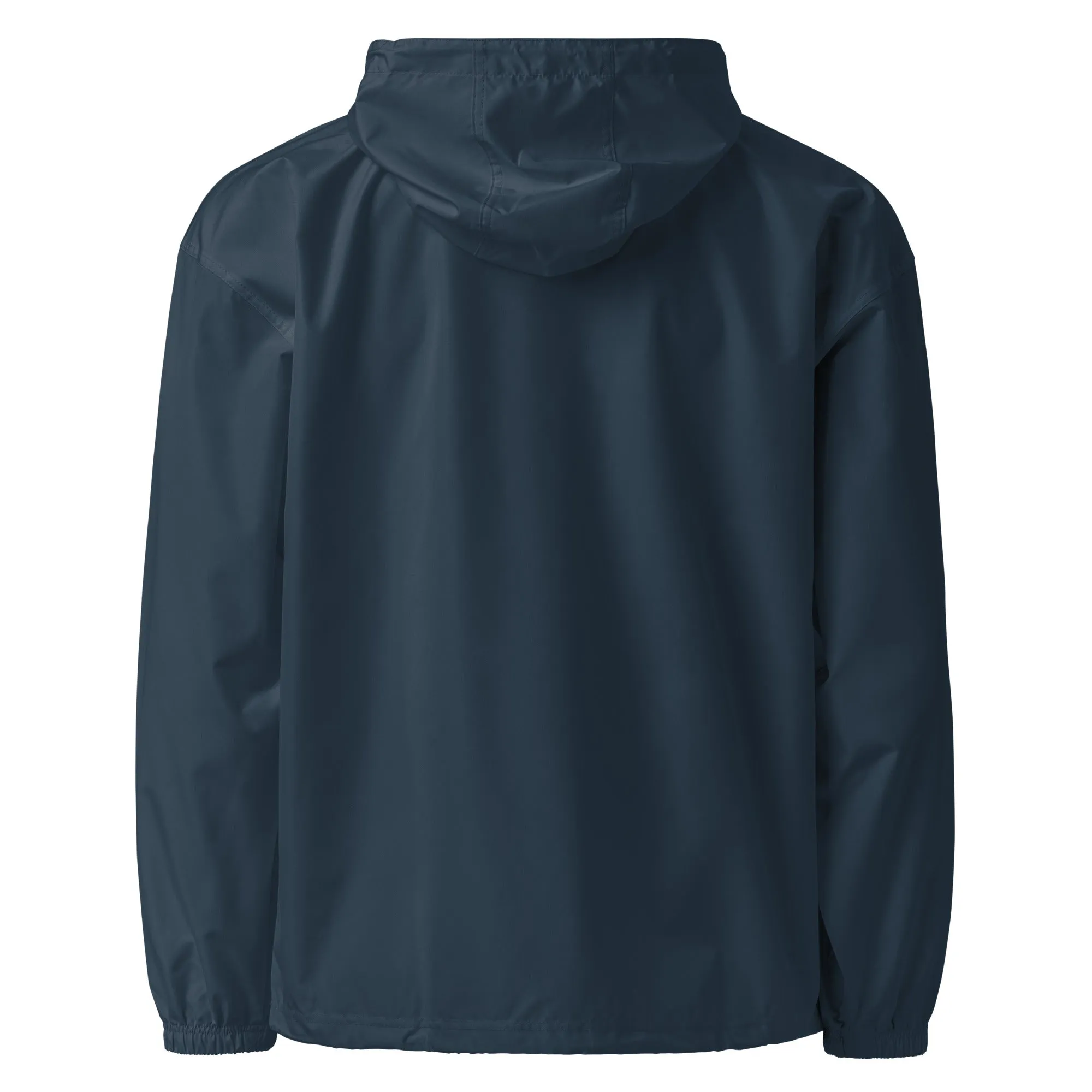 Extremely Stoked Champion Navy Blue Packable Windbreaker Jacket