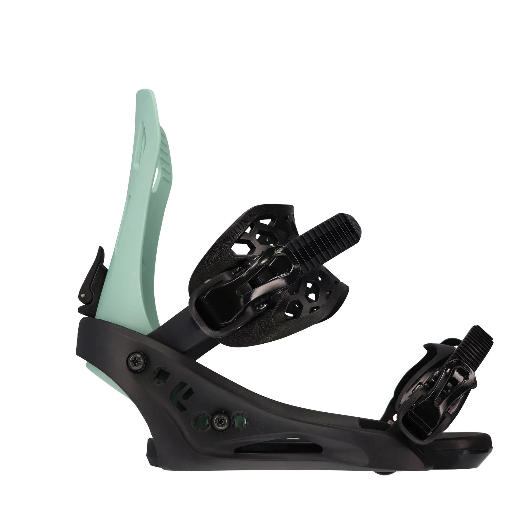 Flux EM Snowboard Bindings Mens Green