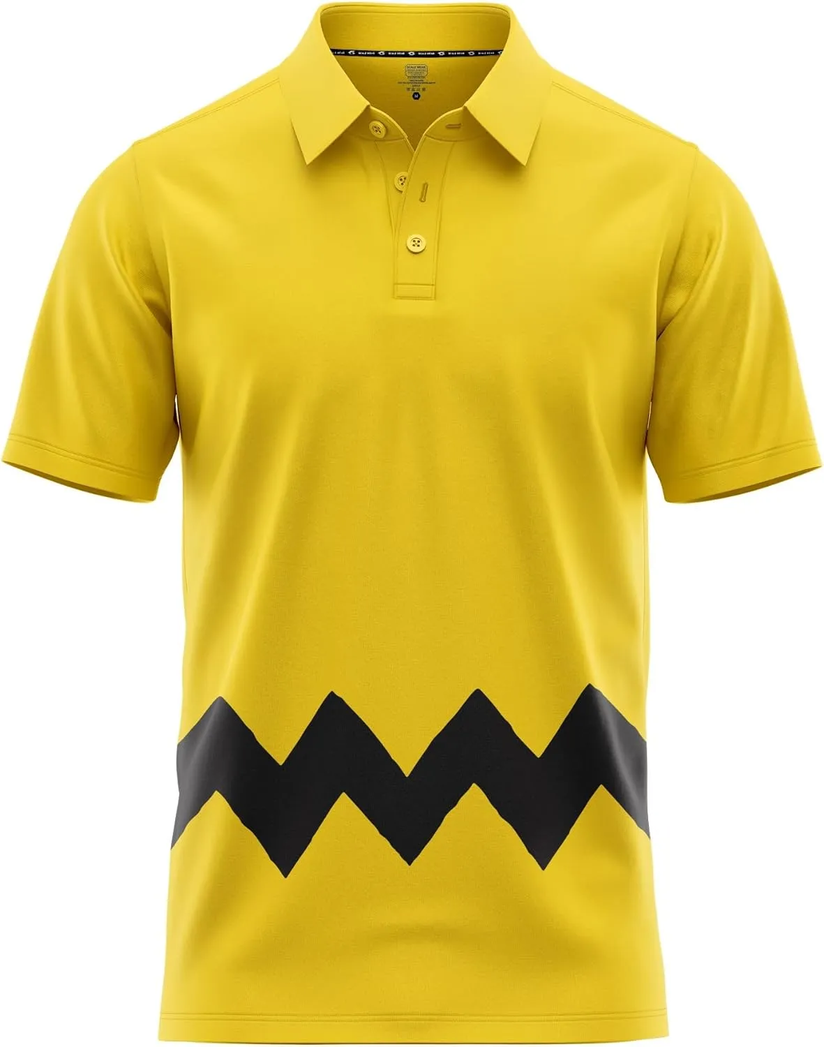 Funny Parody Golf Polo Shirt ??Fun Movie Performance Quick Dry UPF Sun Protection Moisture Wicking Casual Wear Shocker Golf
