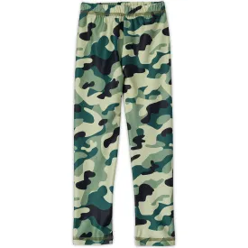 Green Camo Leggings UPF 50 