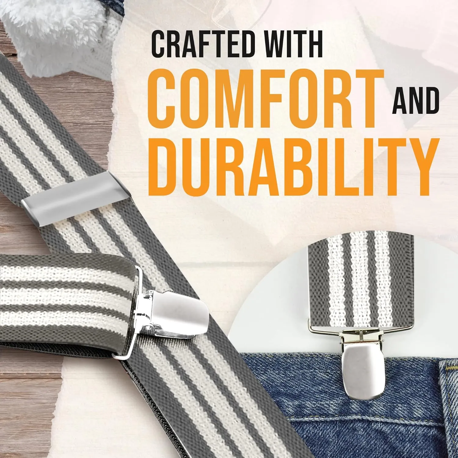Kids and Baby Elastic Adjustable Solid Color Suspenders (Available in 3 sizes and 27 colors)
