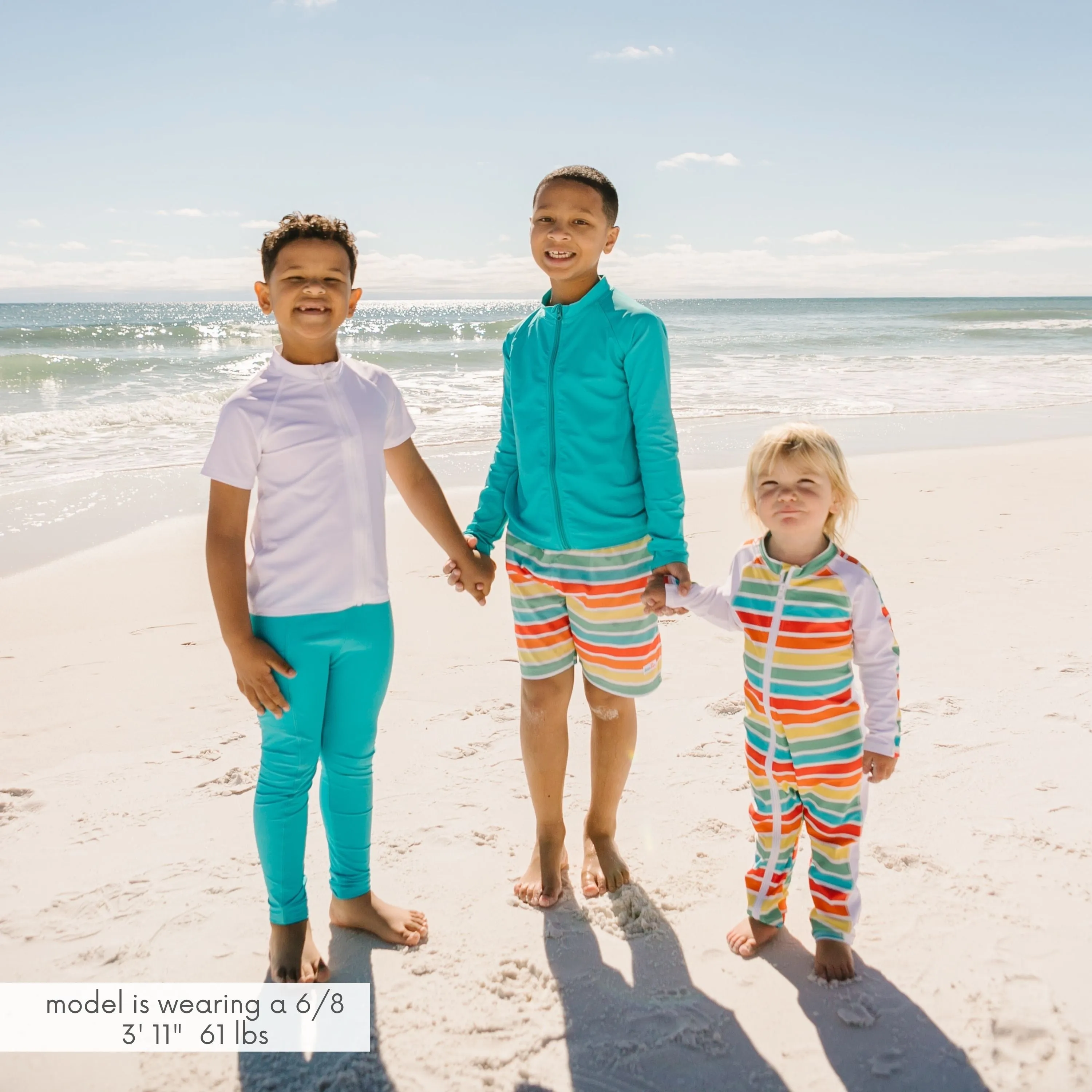 Kids Swim Pants | "Scuba Blue"