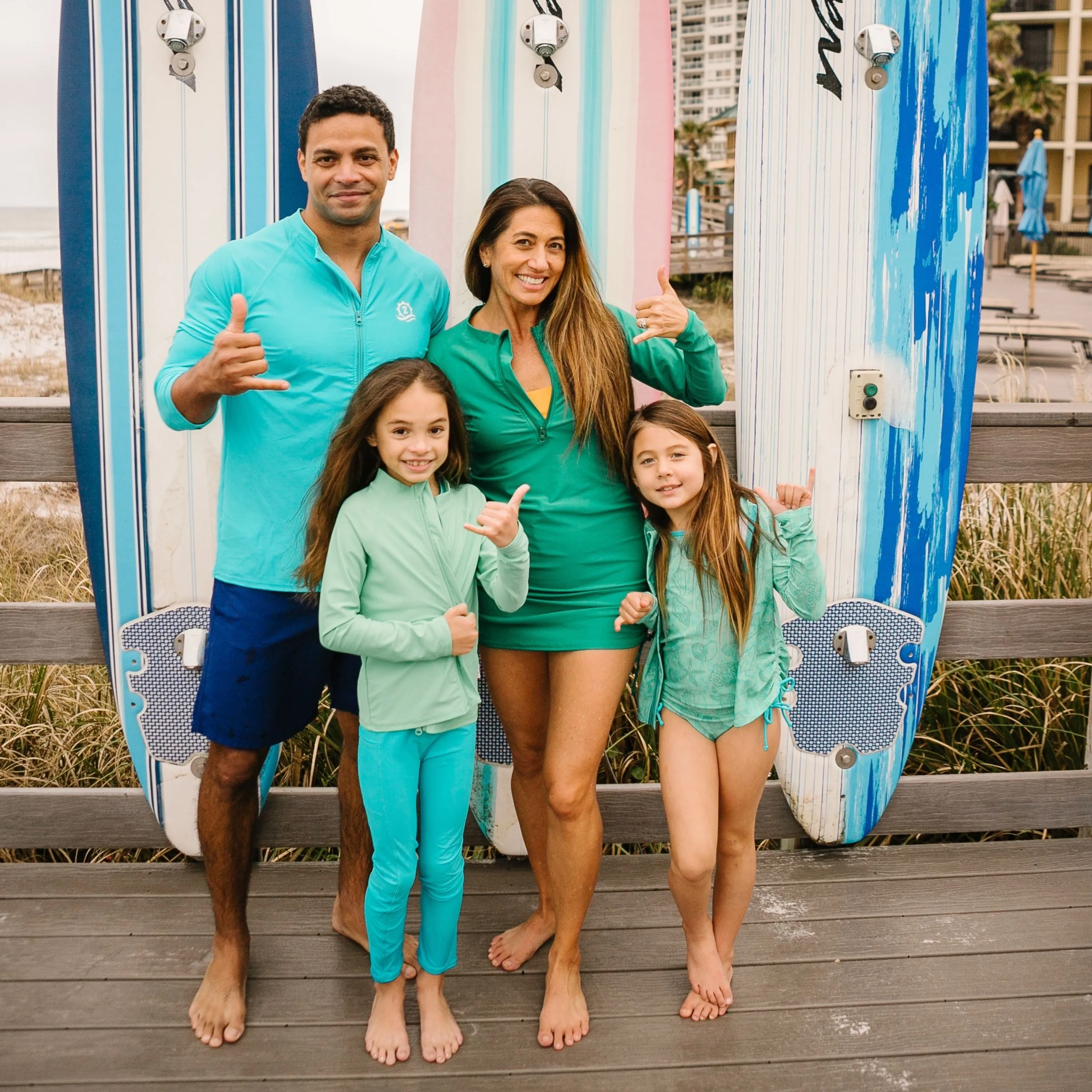 Kids Swim Pants | "Scuba Blue"