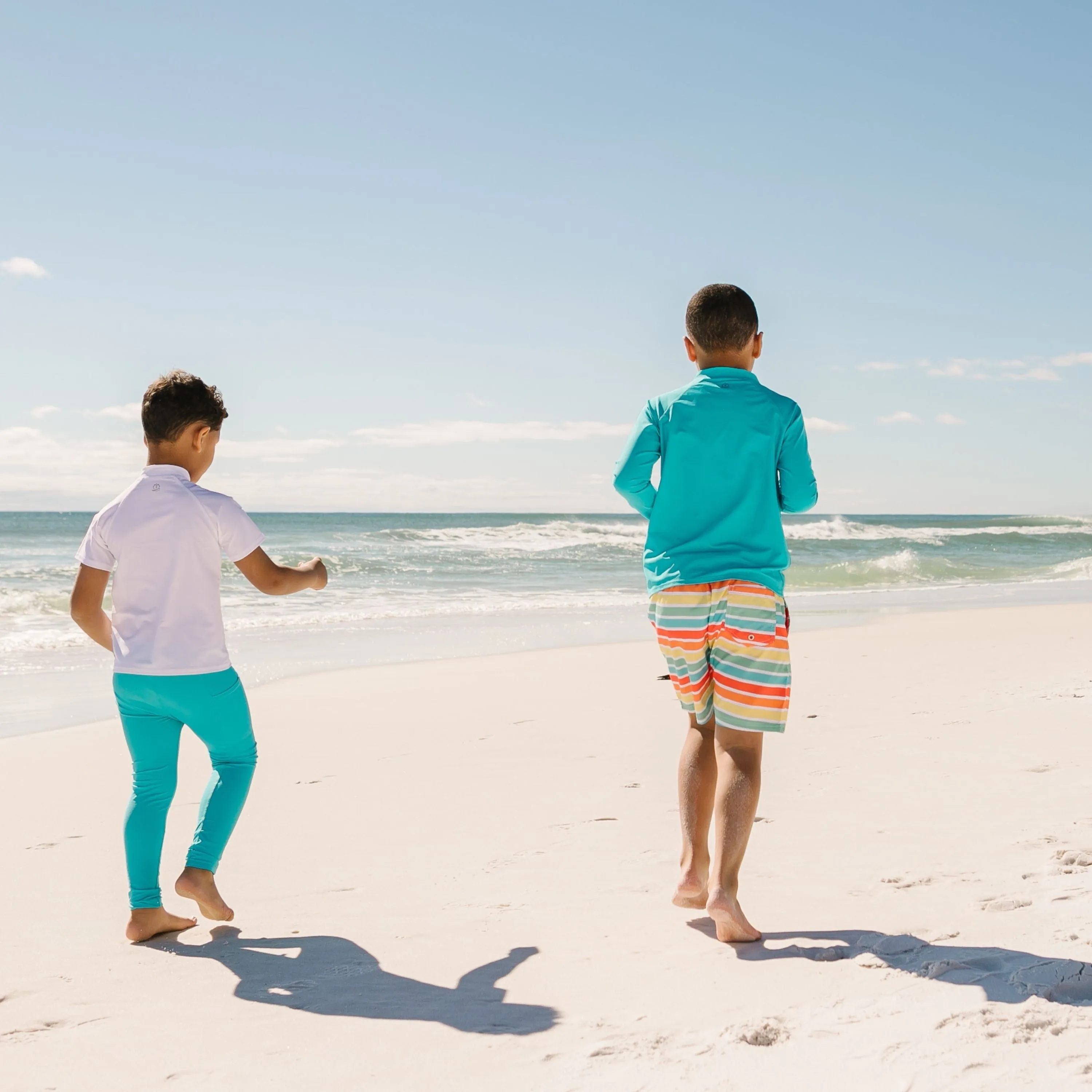 Kids Swim Pants | "Scuba Blue"