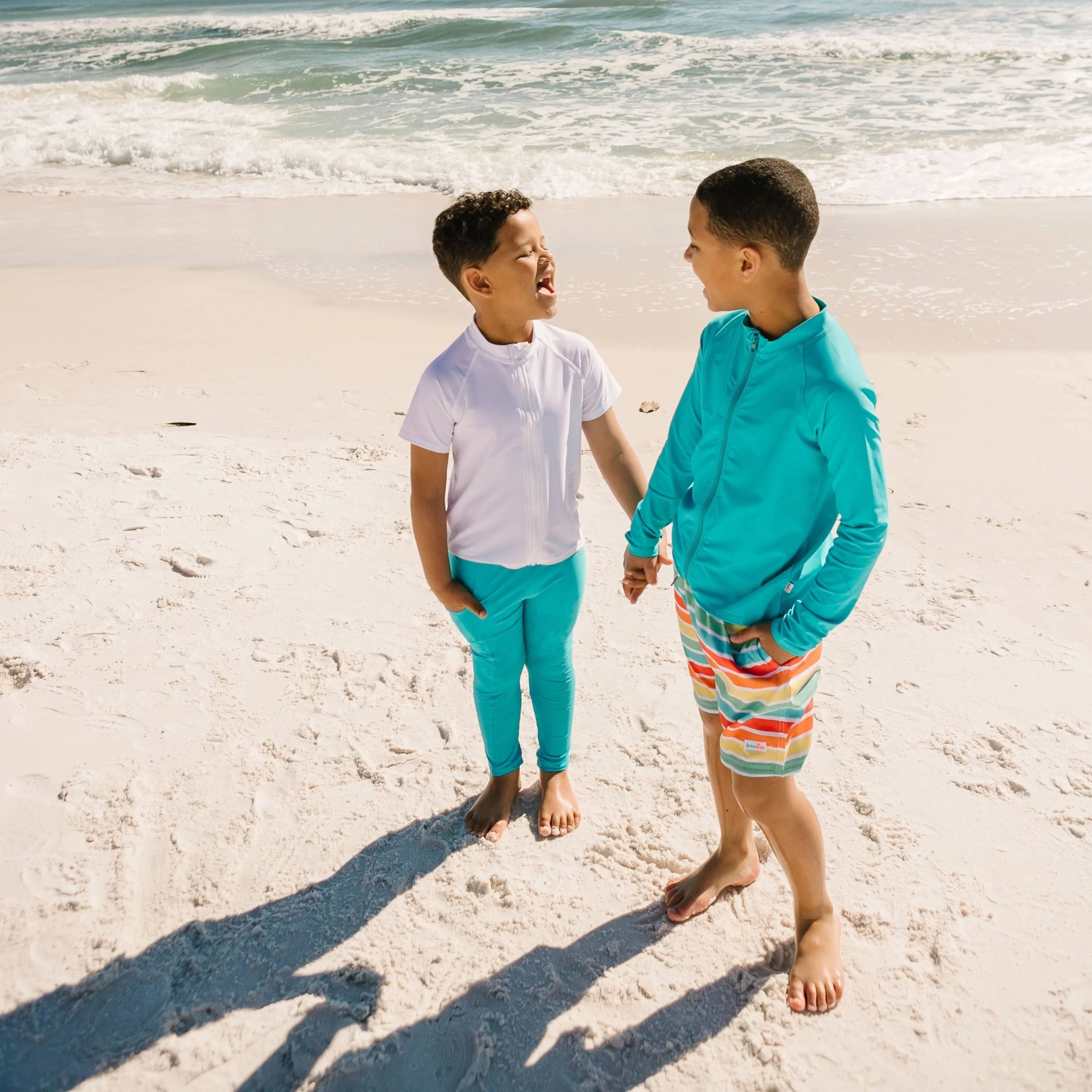 Kids Swim Pants | "Scuba Blue"