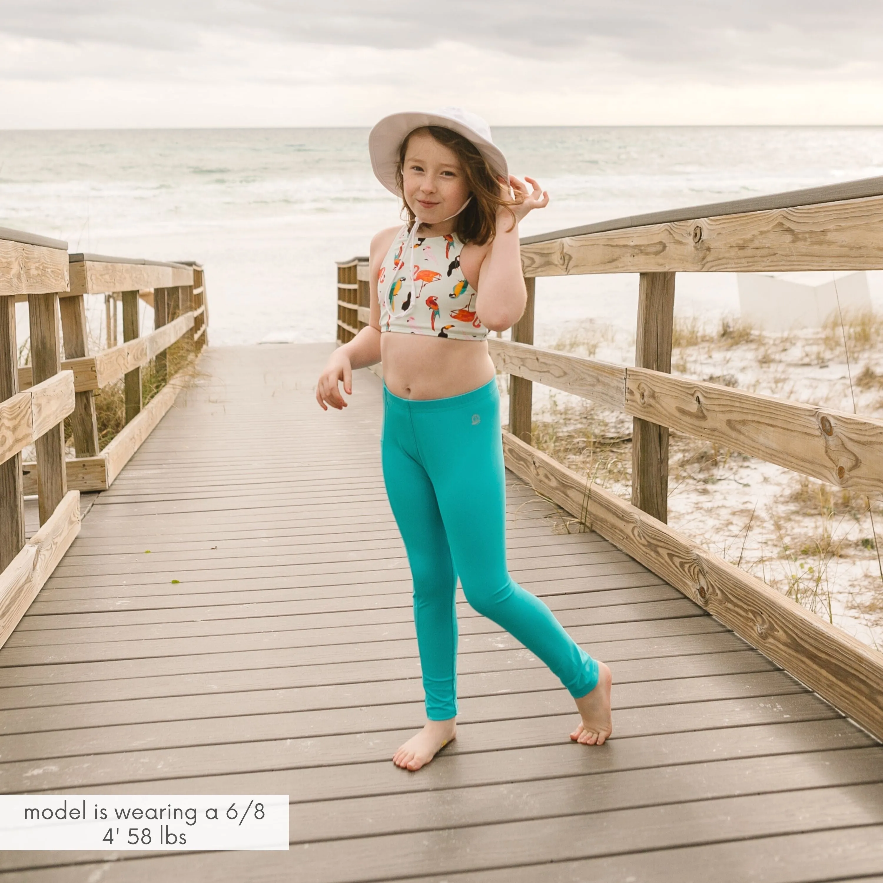 Kids Swim Pants | "Scuba Blue"