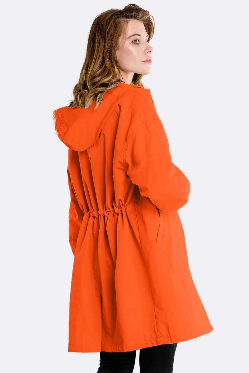 Leanne Water-Resistant Oversized Hooded Jacket