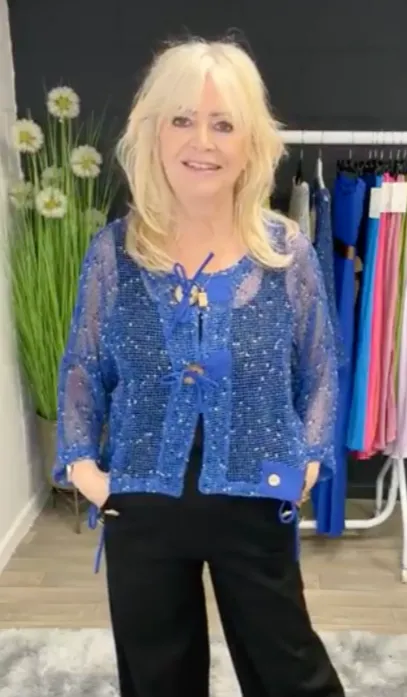 Lillian Lightweight Jacket Royal Blue