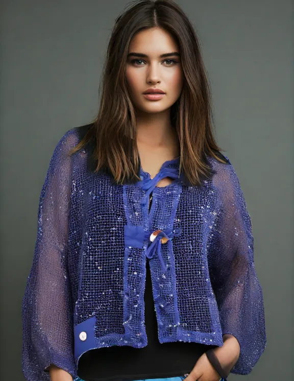Lillian Lightweight Jacket Royal Blue