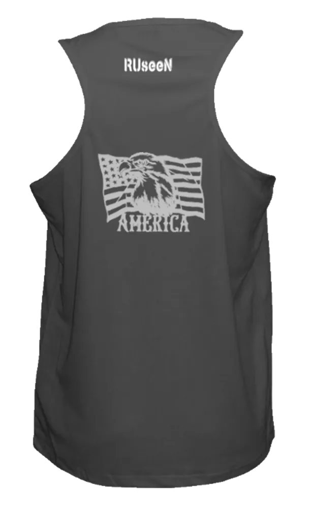 Men's Reflective Tank Top - America