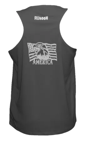 Men's Reflective Tank Top - America