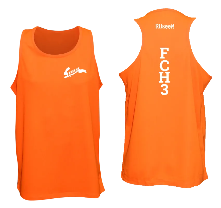 Men's Reflective Tank Top - Flour City H3 - FCH3 - Design 1