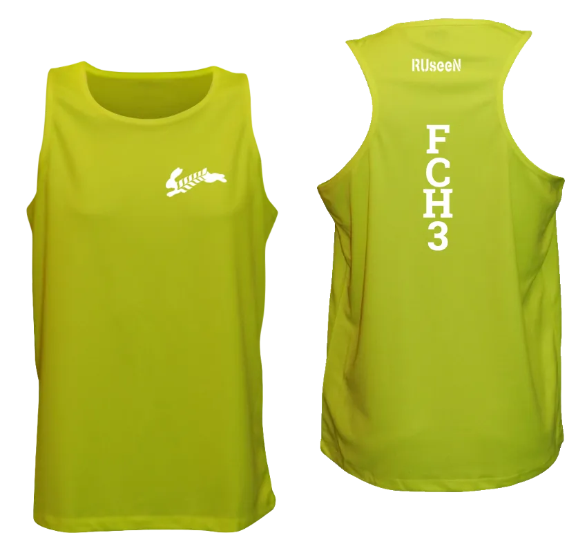 Men's Reflective Tank Top - Flour City H3 - FCH3 - Design 1