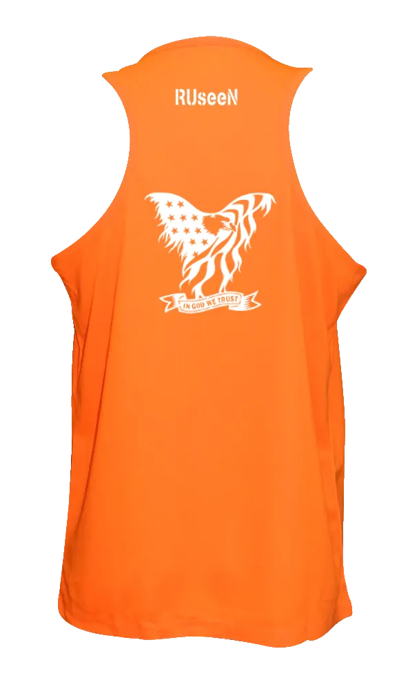 Men's Reflective Tank Top - In God We Trust