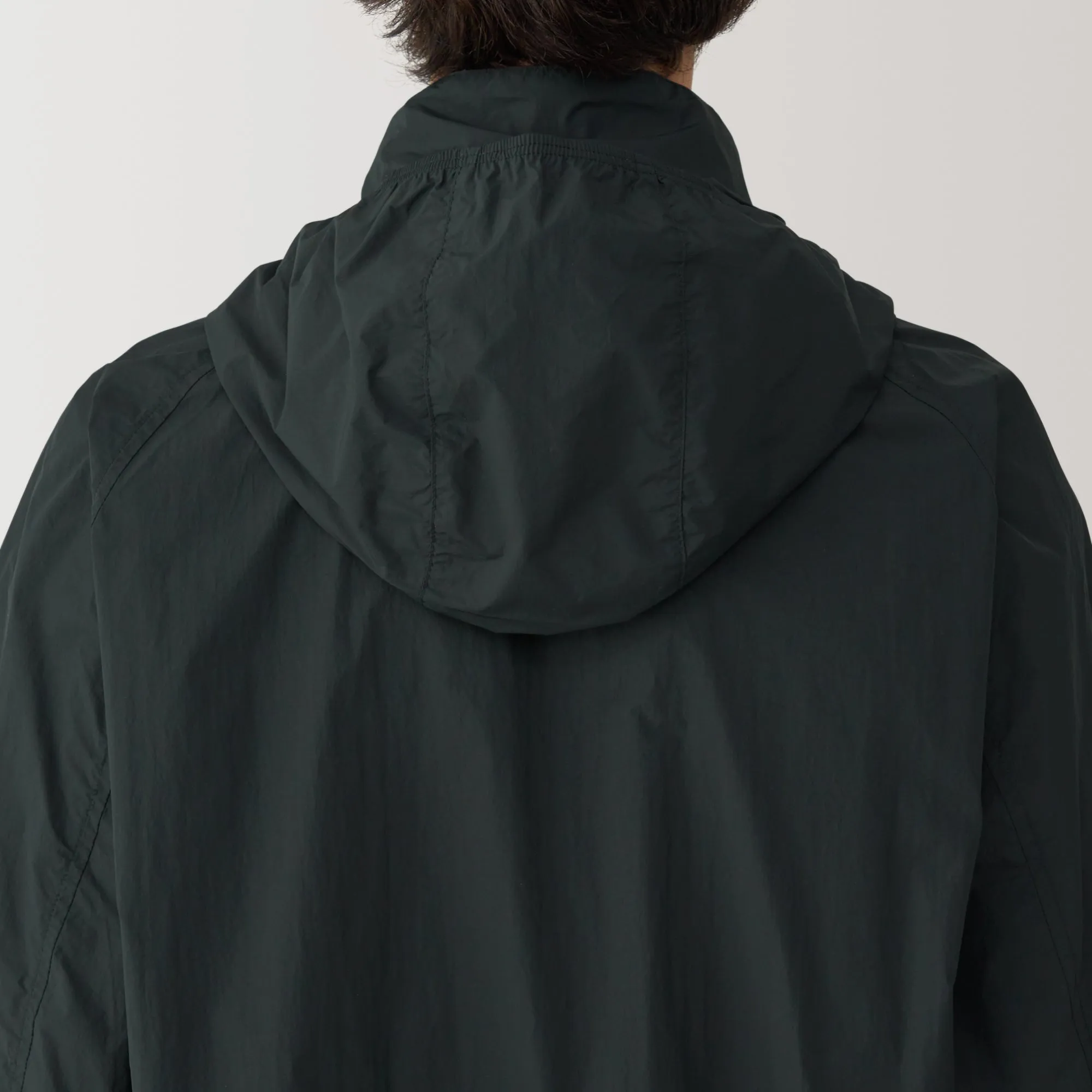 Men's Water Repellent Nylon Packable Windbreaker