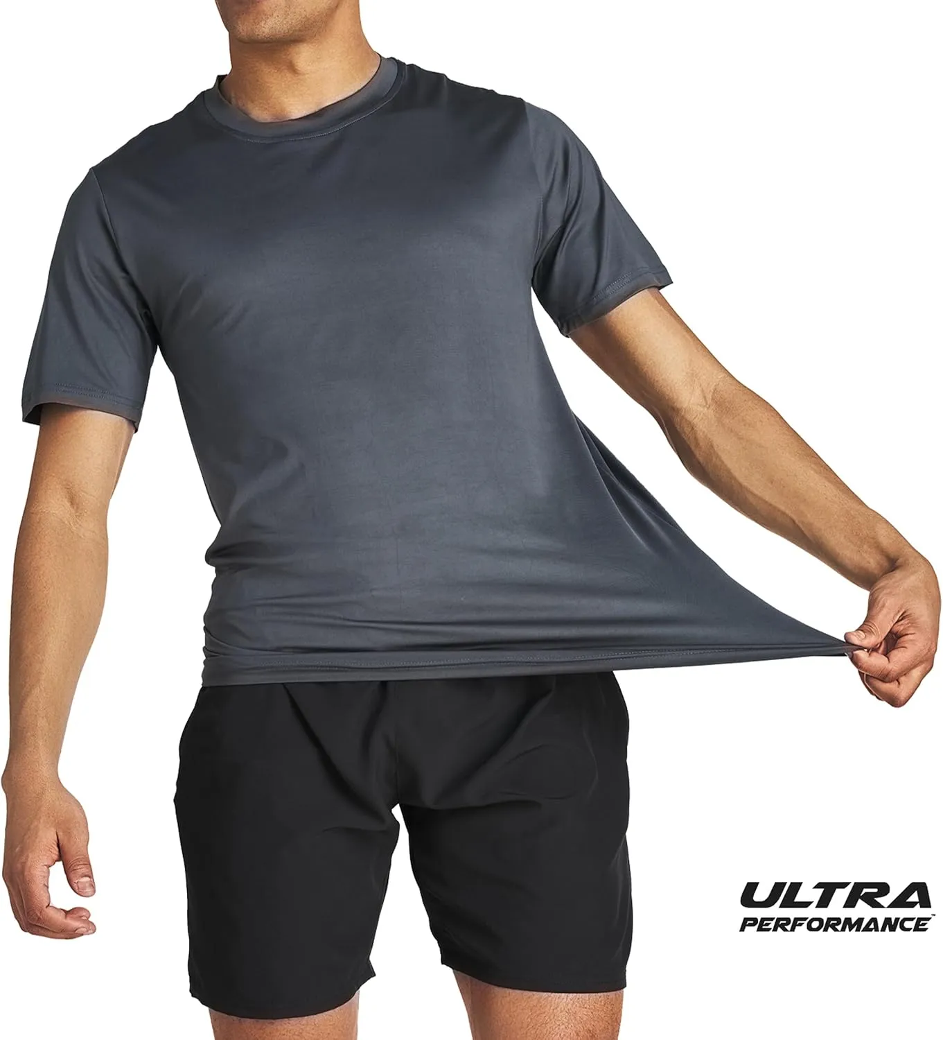 Mens Workout Short Sleeve Athletic Gym T-Shirts 3 Pack Mens Dry Fit Running Shirt Moisture Wicking Active Crew Tees for Men