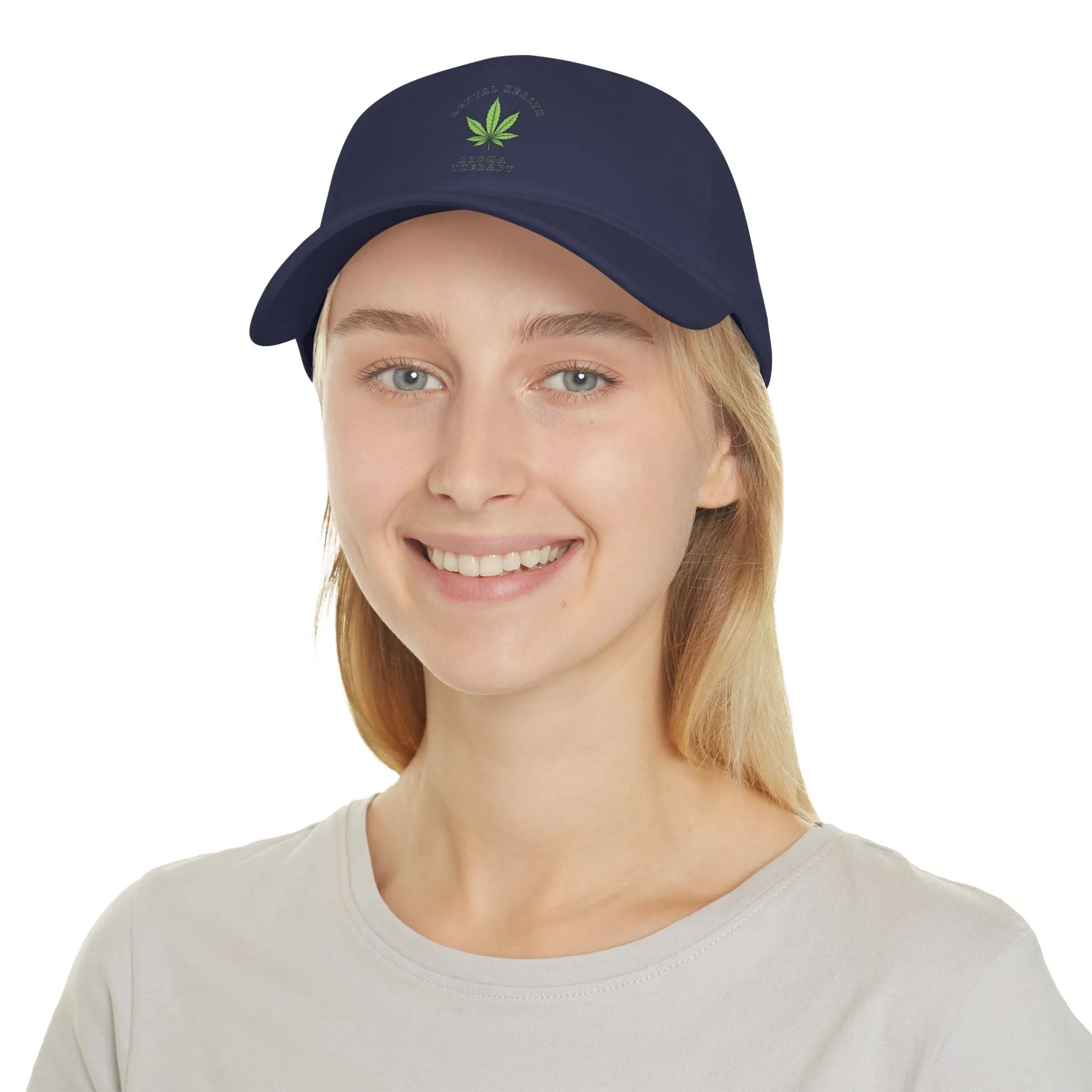Mental Health Aroma Therapy  Low Profile Baseball Cap