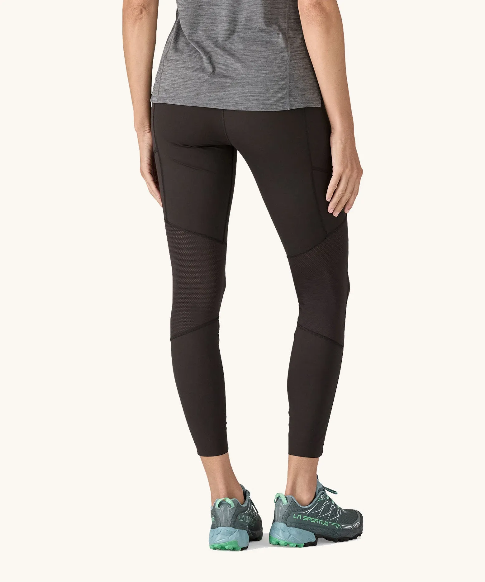 Patagonia Women's Endless Run 7/8 Tights - Black