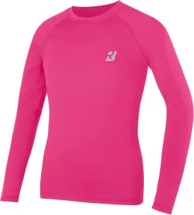 Roadbox Boys Youth Compression Shirts - Long Sleeve Athletic Undershirt Kids Quick Dry Base Layers for Baseball Soccer