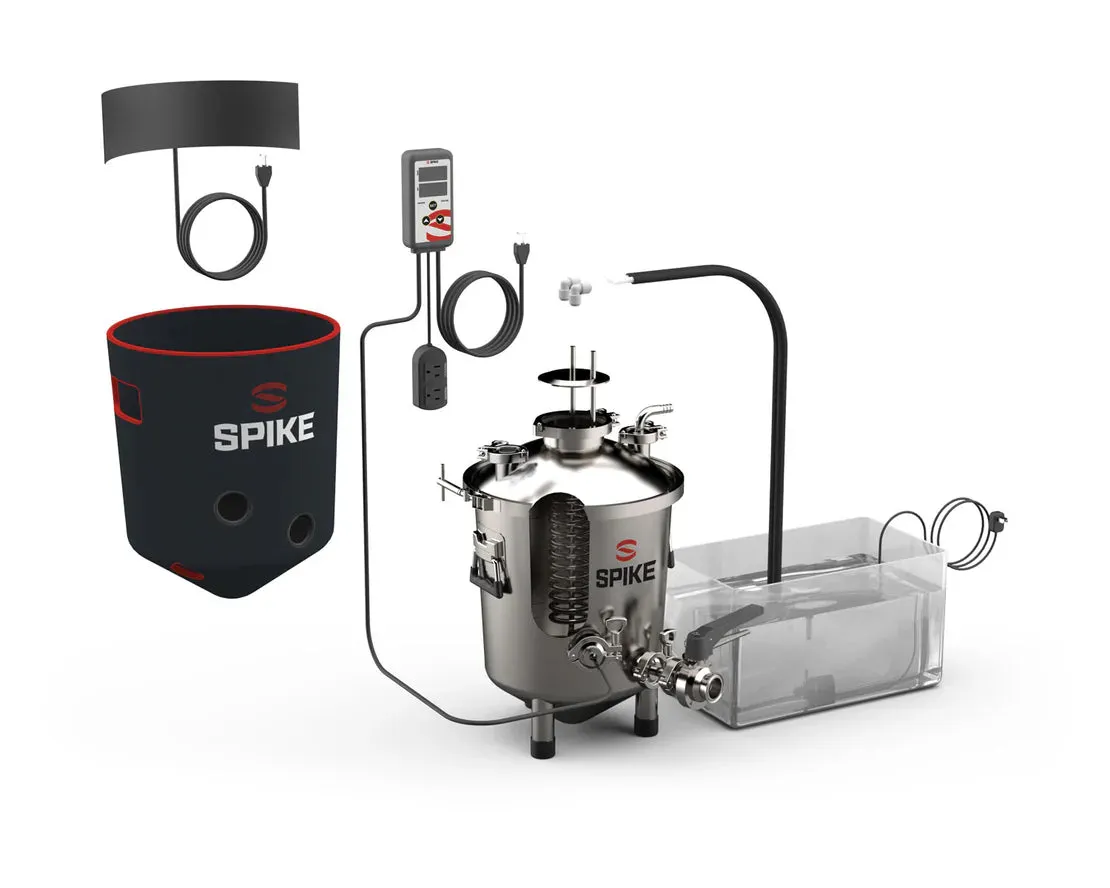 Spike Brewing | FLEX  7 Gallon Conical Fermenter with TC100 Temperature Control Bundle