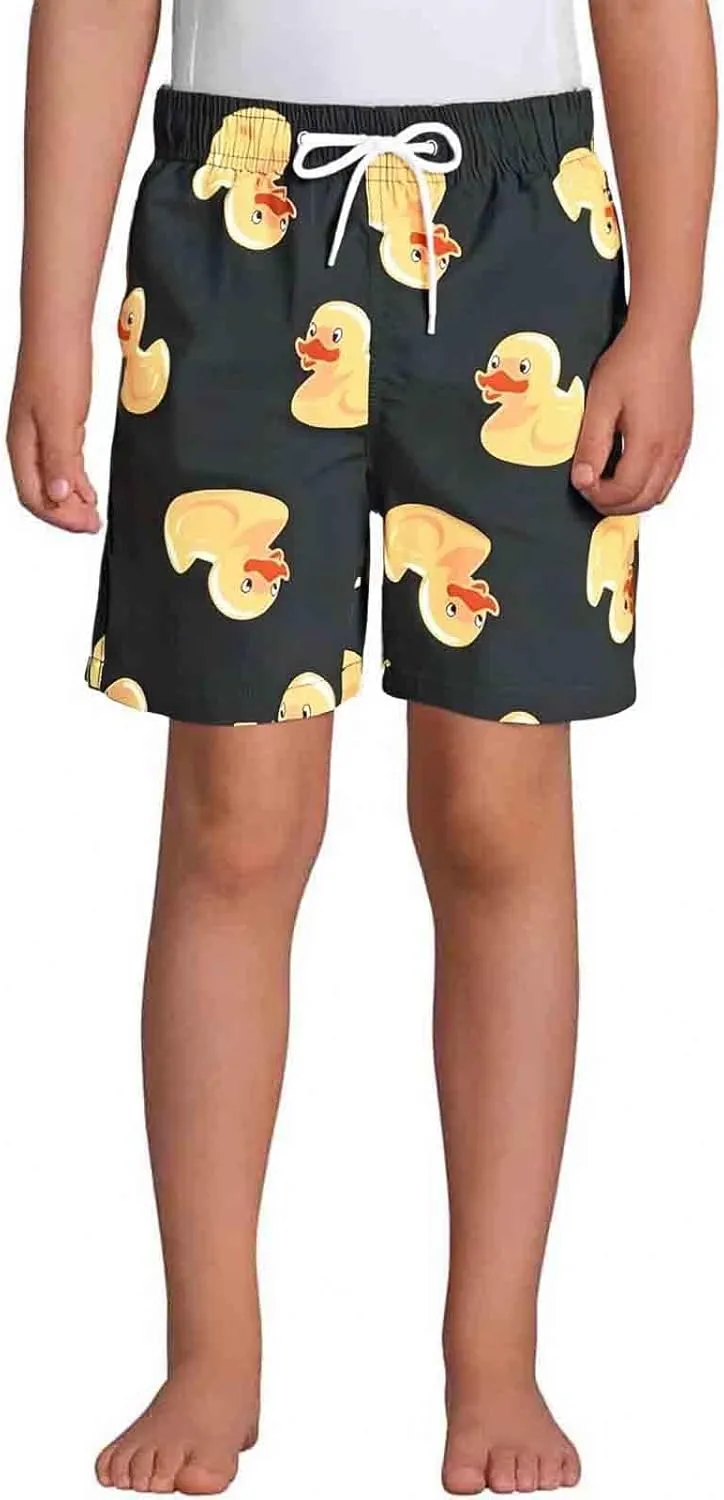 SUNDAY ROSE Swim Trunks for Boy Toddler Bathing Suits Little Kids Quick Dry Beach Board Shorts