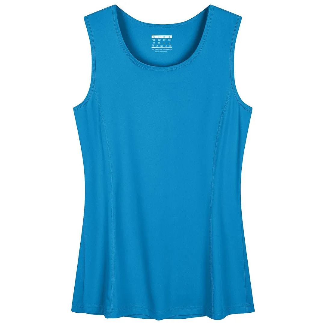 Women's Quick Dry Sun Protection UPF 80  Running Yoga Tank Tops